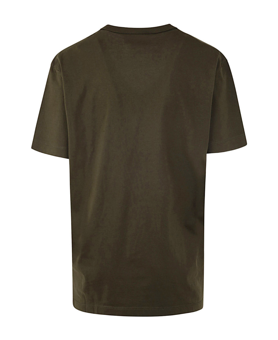 Dsquared2 Logo-plaque Cotton T-shirt In Black