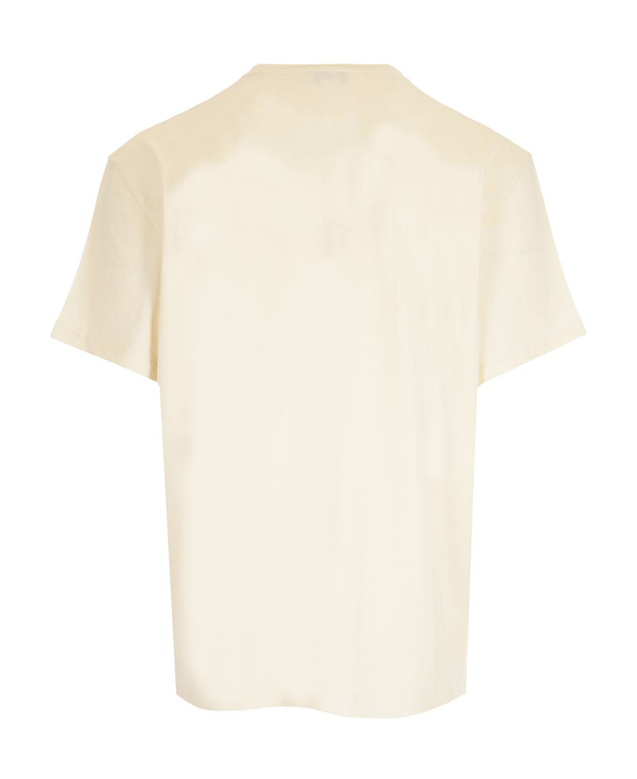 Alexander Mcqueen Embroidered Logo T-shirt In White