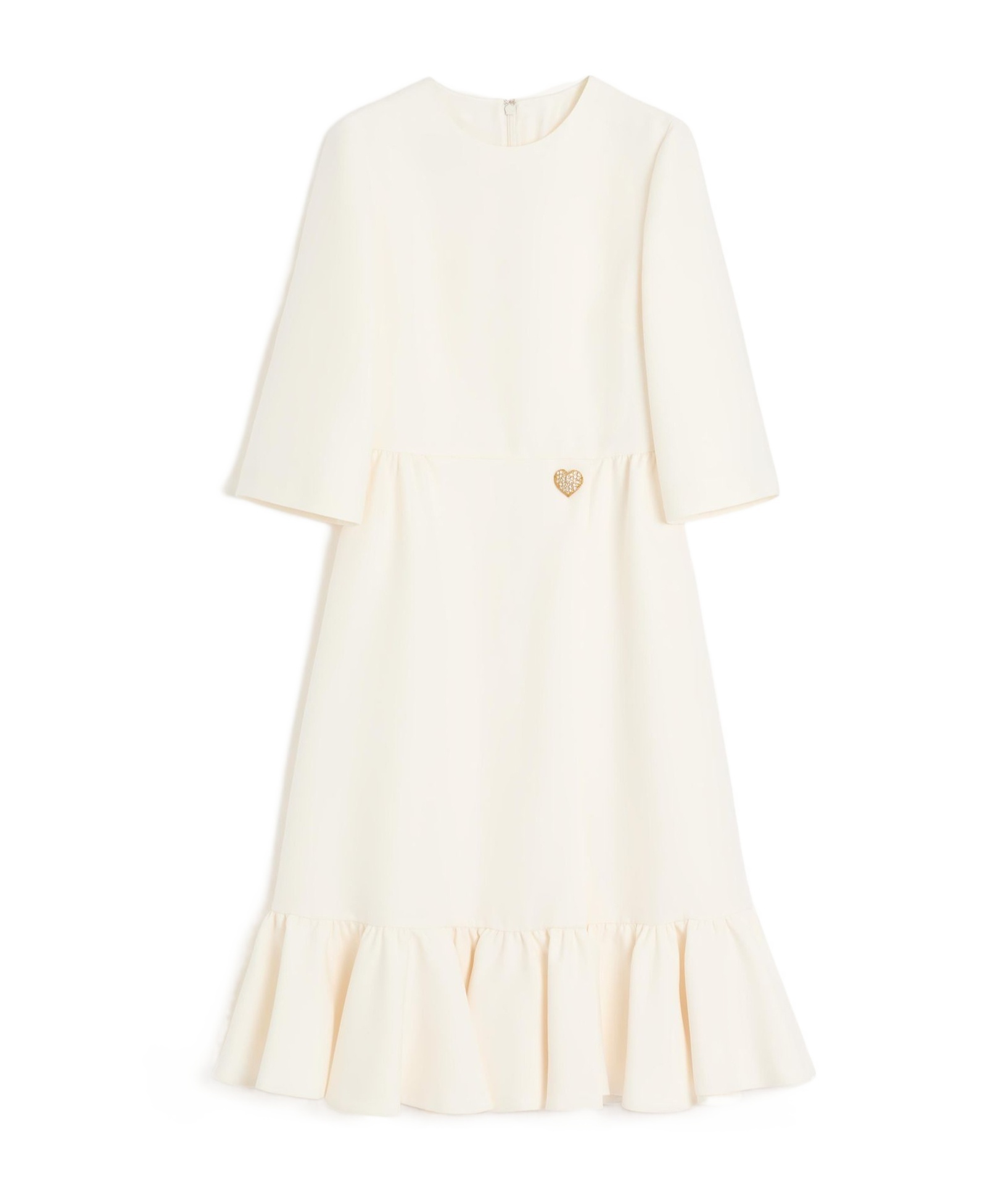 Valentino Crepe Couture Midi Dress