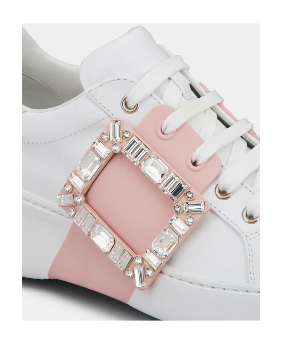 Roger Vivier Women Viv Skate Viv Skate Strass Sneaker In Multi