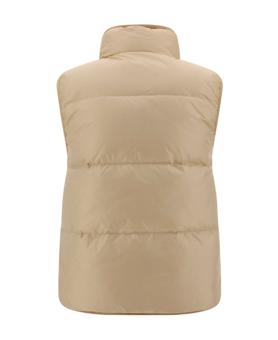 Duvetica Grumium Down Vest In Nude