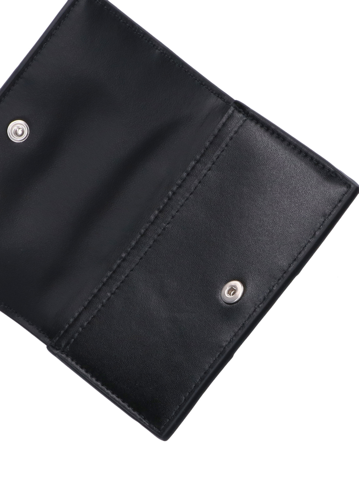 Bottega Veneta Button Your Wallet In Black