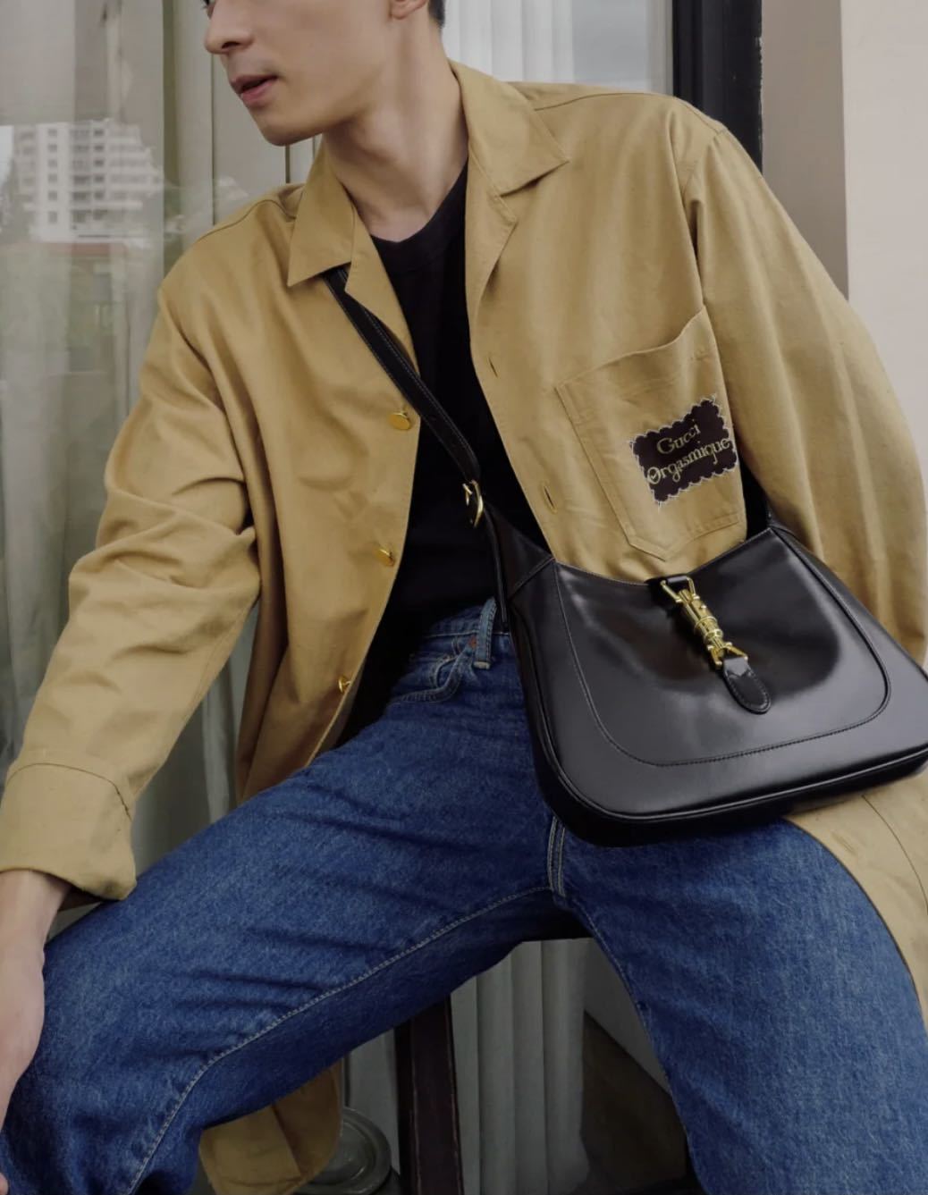 Gucci Jackie 1961 Mini Shoulder Bag In Black