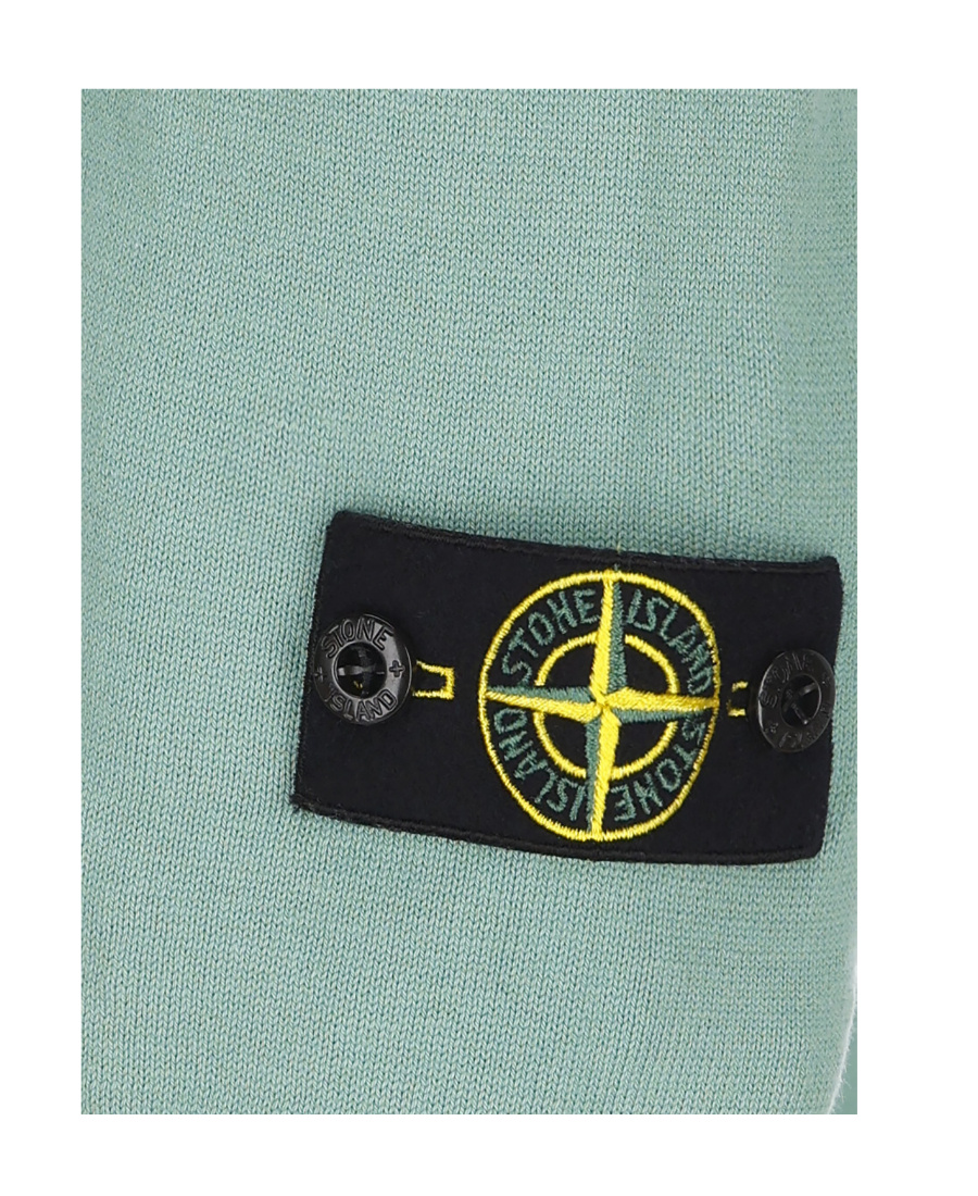STONE ISLAND LOGO SWEATER