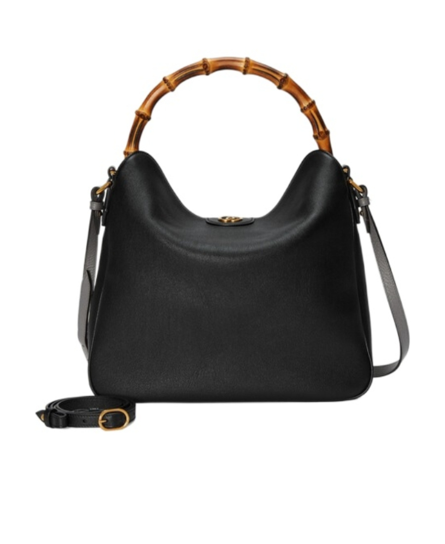 Gucci Diana Large Shoulder Bag Shoulder Bags Black In Black