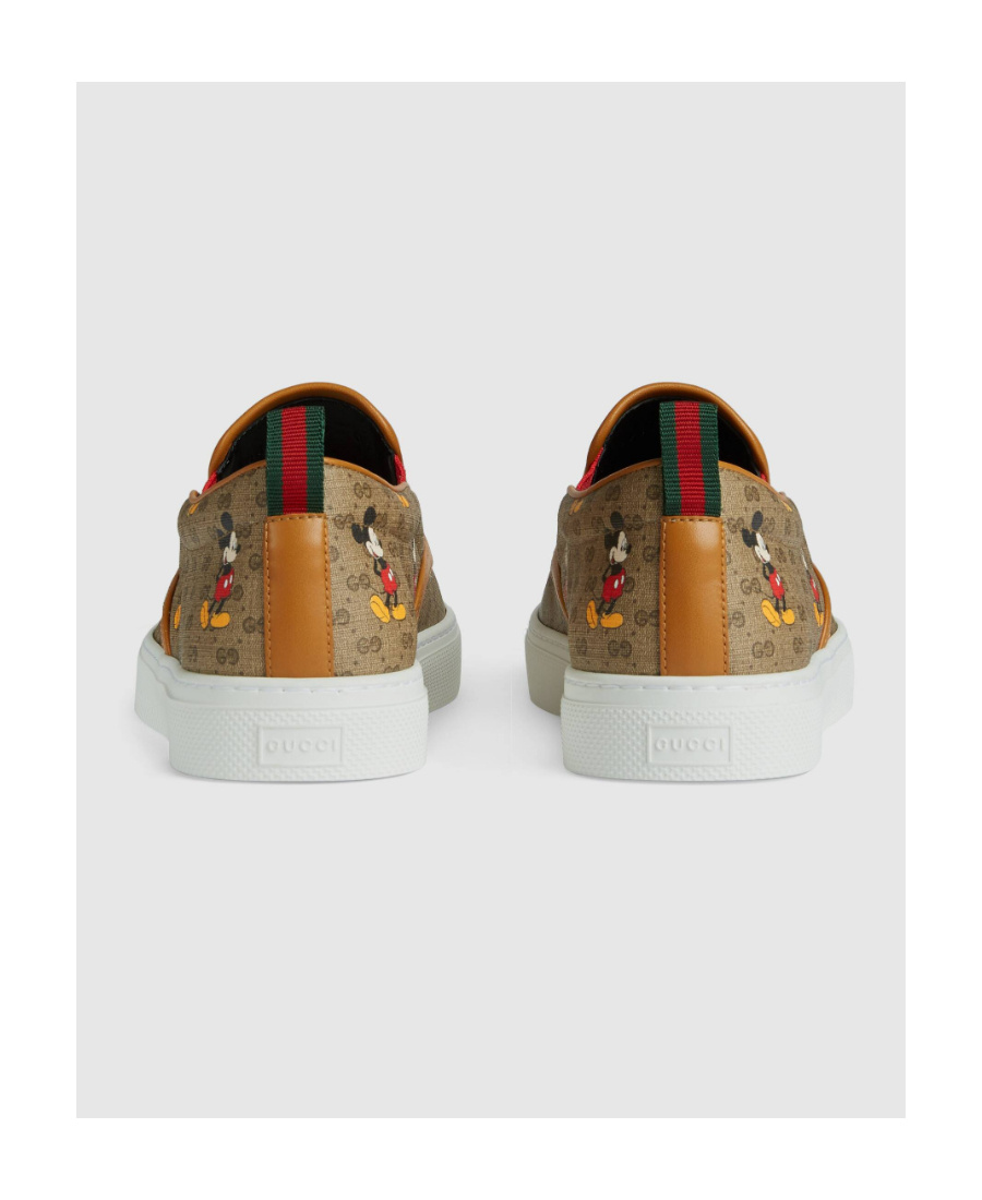 Gucci Printed Pattern Leisure Sports Shoes In Multicolor