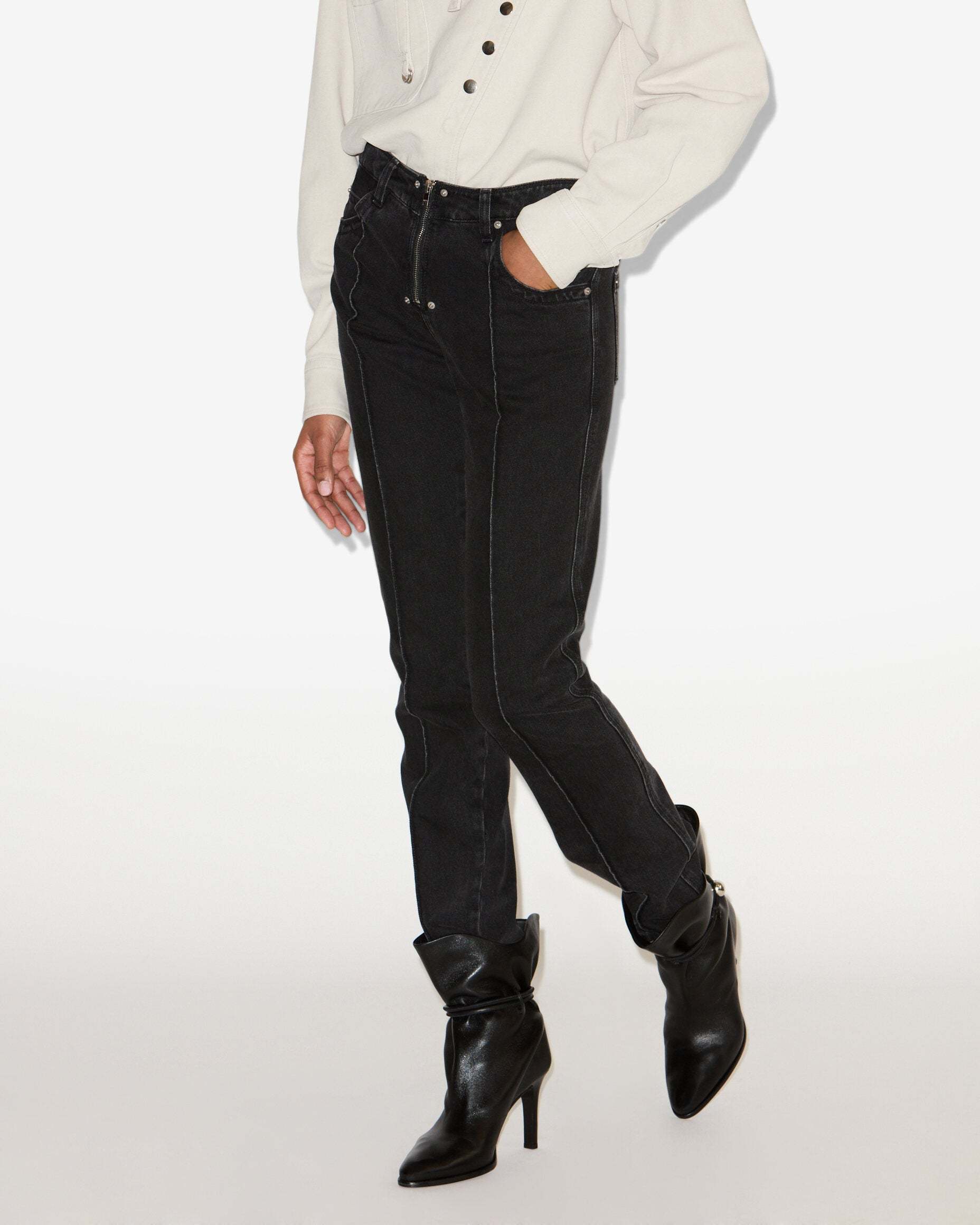 Isabel Marant Silviana Pants In Black