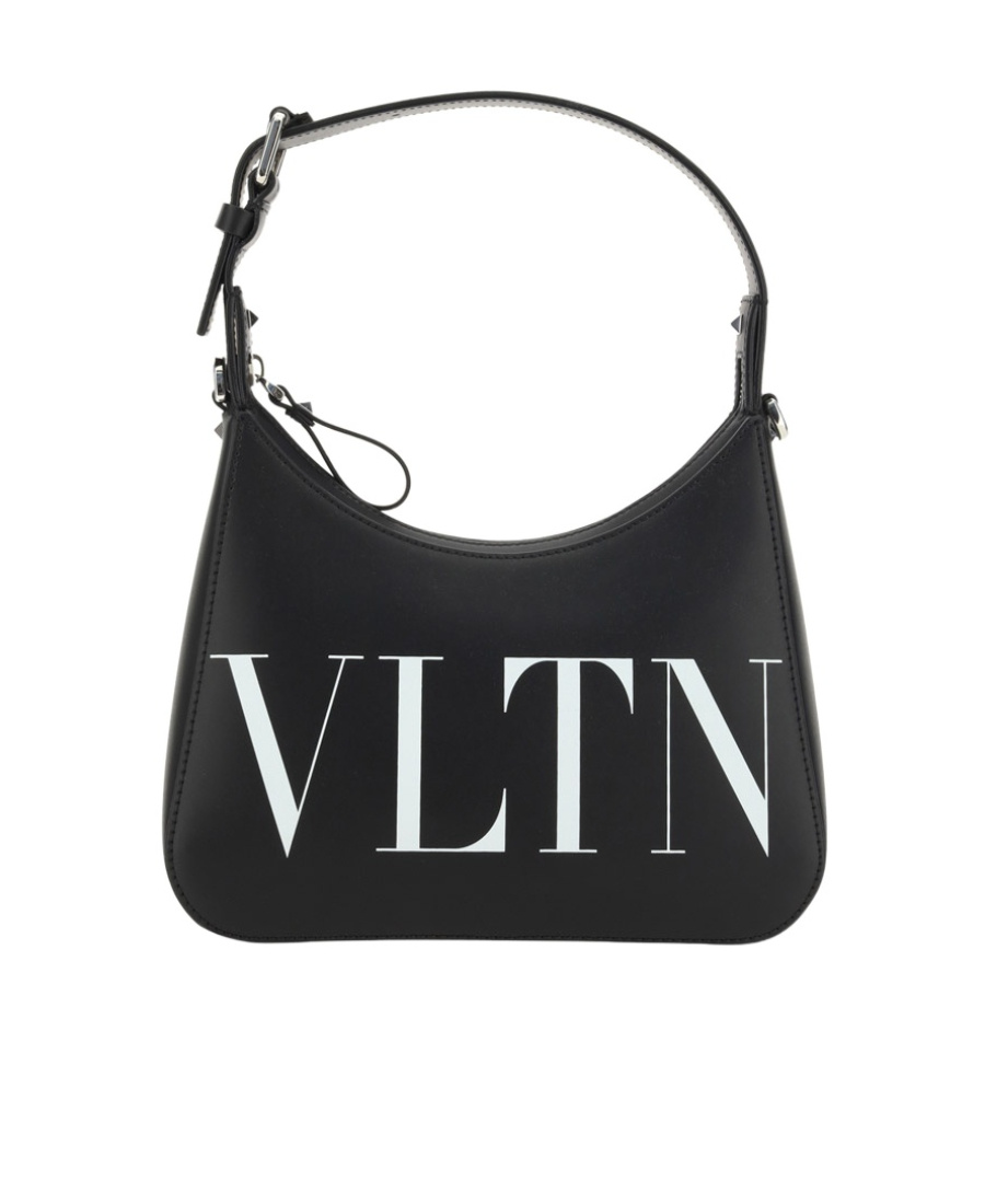 VALENTINO GARAVANI VALENTINO VLTN LOGO PRINTED HOBO BAG