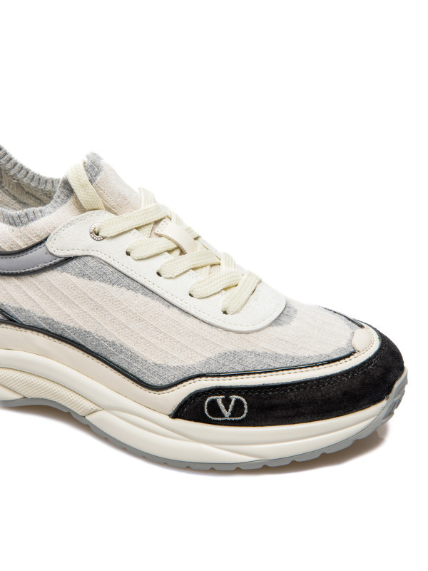 VALENTINO GARAVANI READY GO KNITTED TRAINERS