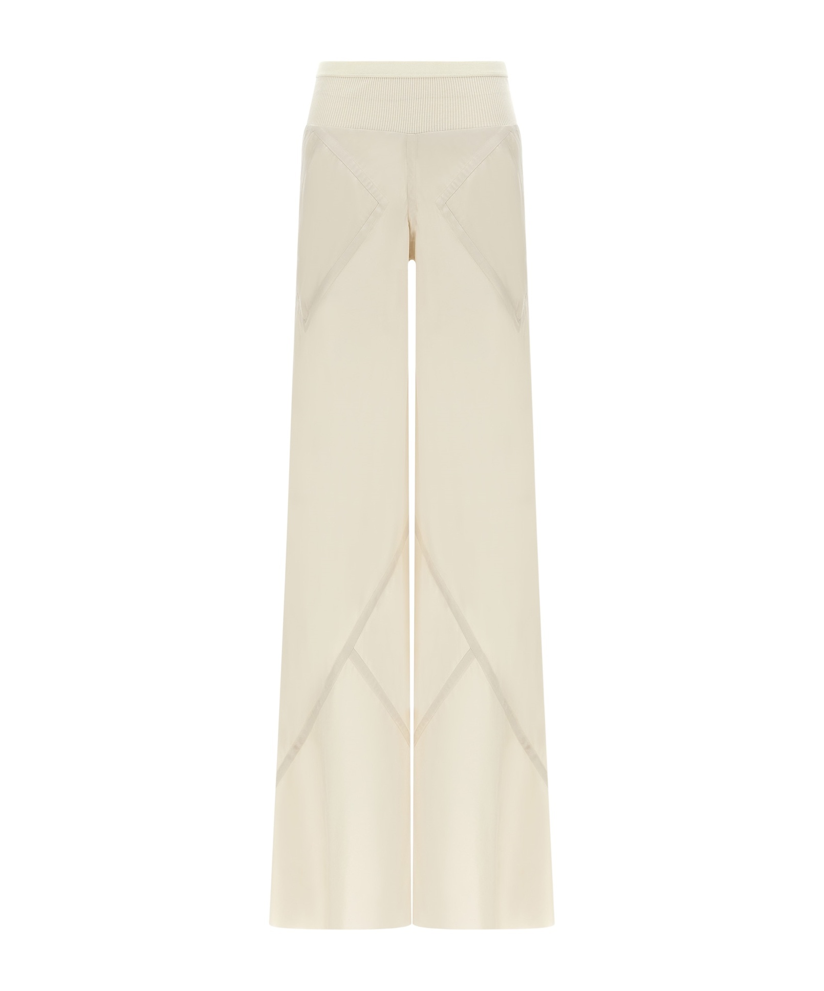 Shop Rick Owens Bias Trousers In Nude