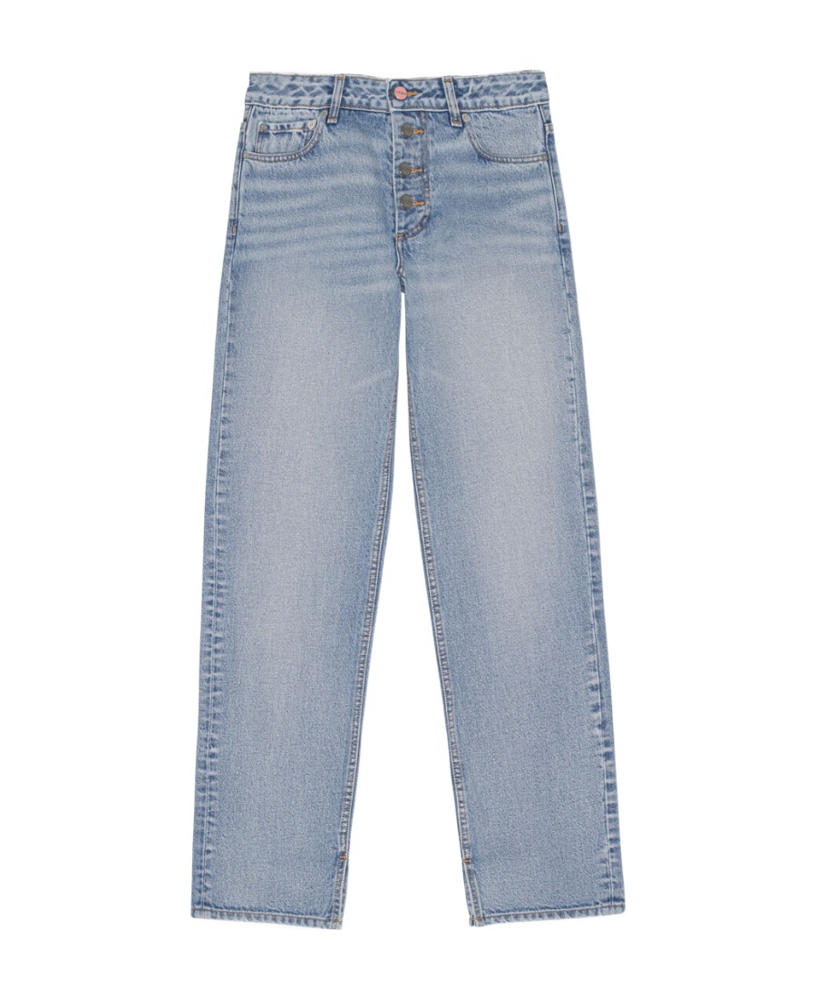 Ganni Lovy Vintage Jeans In Blue
