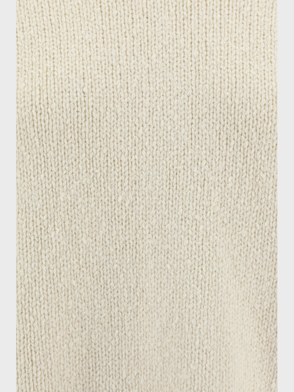 Jil Sander Wool And Silk Sweater Women In Nude