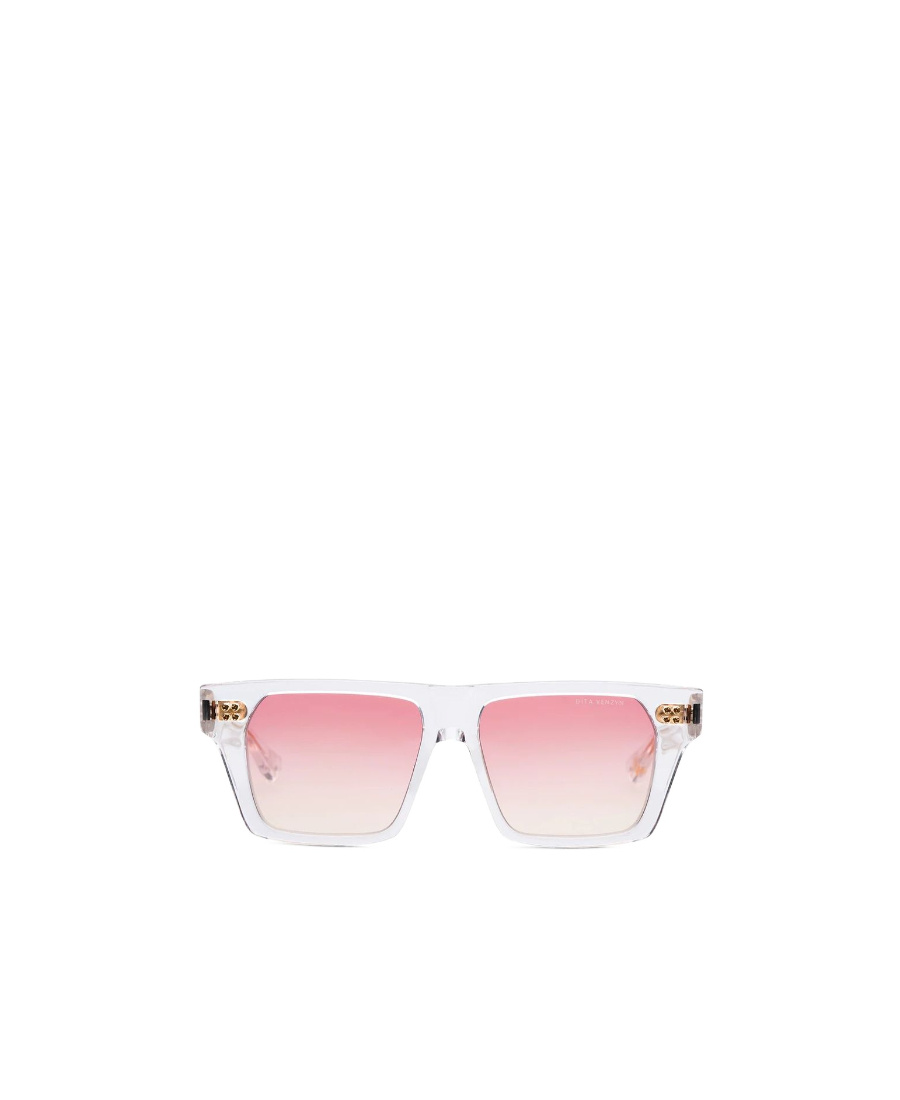 Dita Eyewear Venzyn Square Frame Sunglasses In Pink