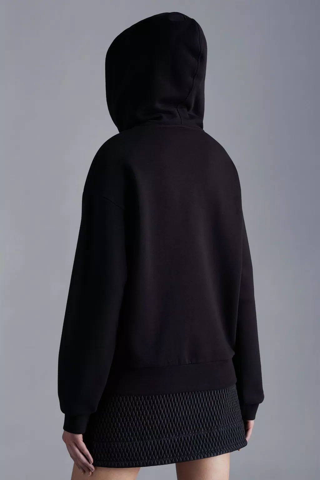 Moncler Logo-print Hoodie In Black