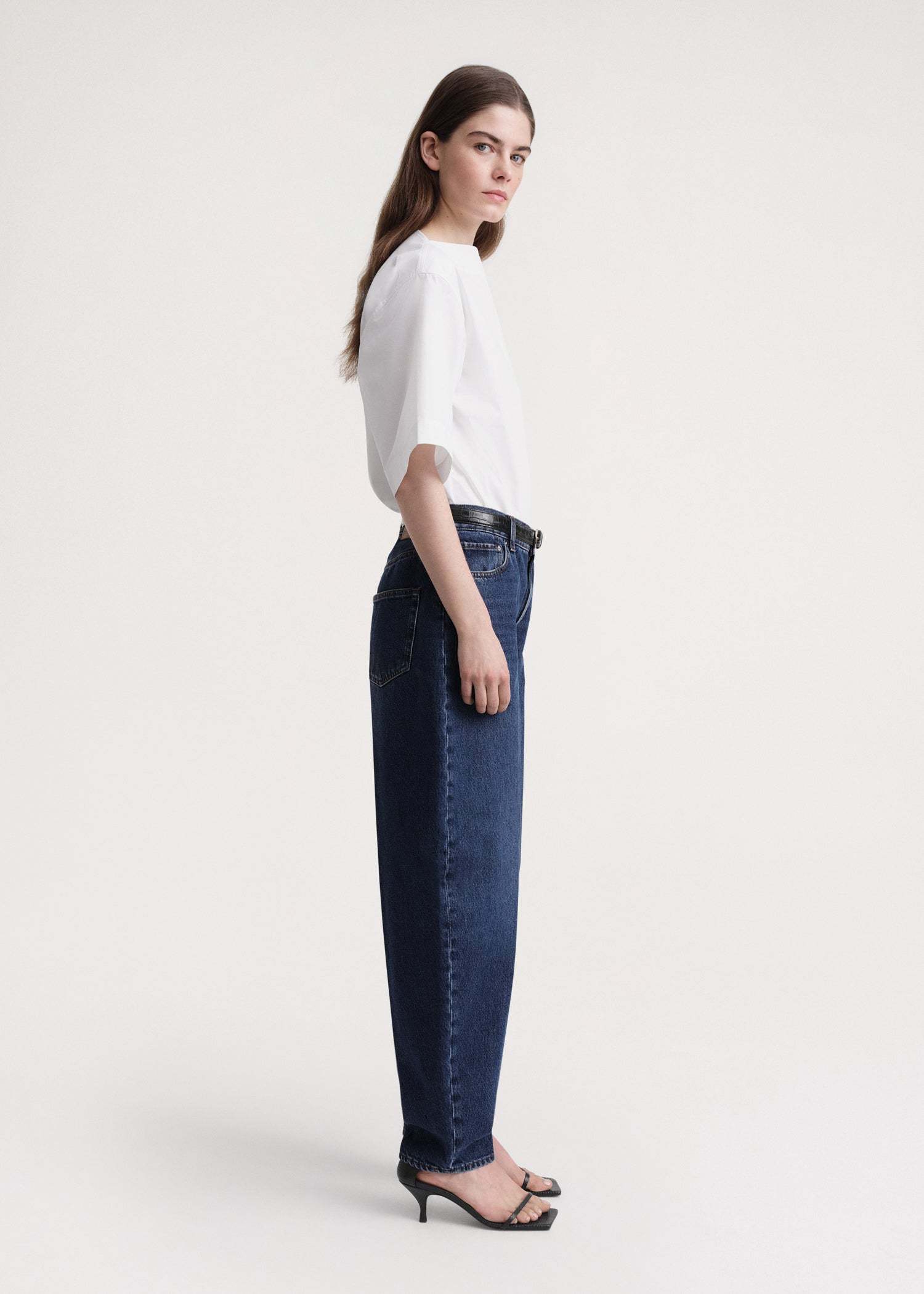 Shop Totême Wide-leg Jeans In Blue