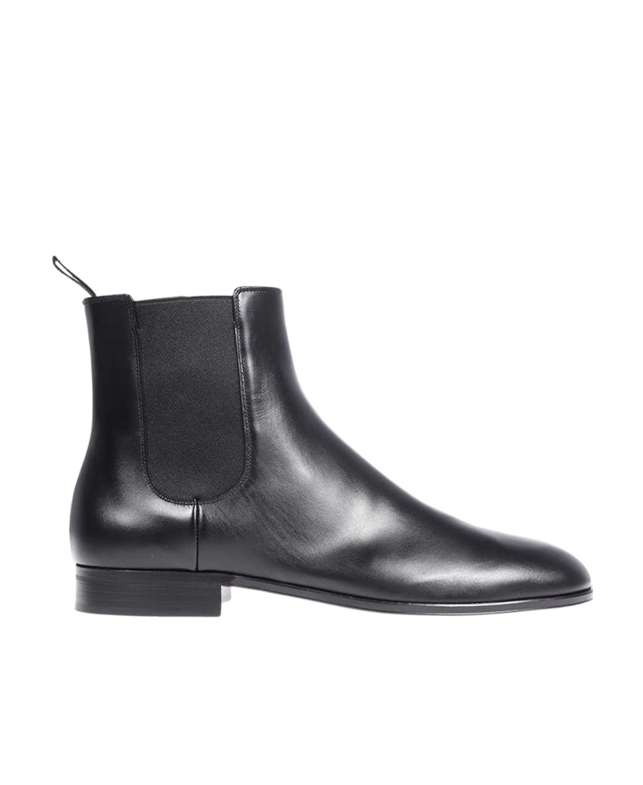 Gianvito Rossi Ankle-length Leather Chelsea Boots In Black