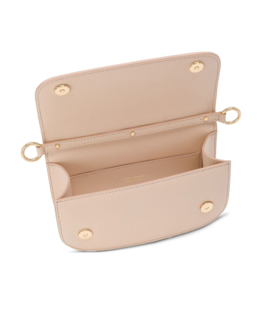 DOLCE & GABBANA DOLCE  GABBANA 3.5 LOGO PLAQUE SMALL SHOULDER BAG