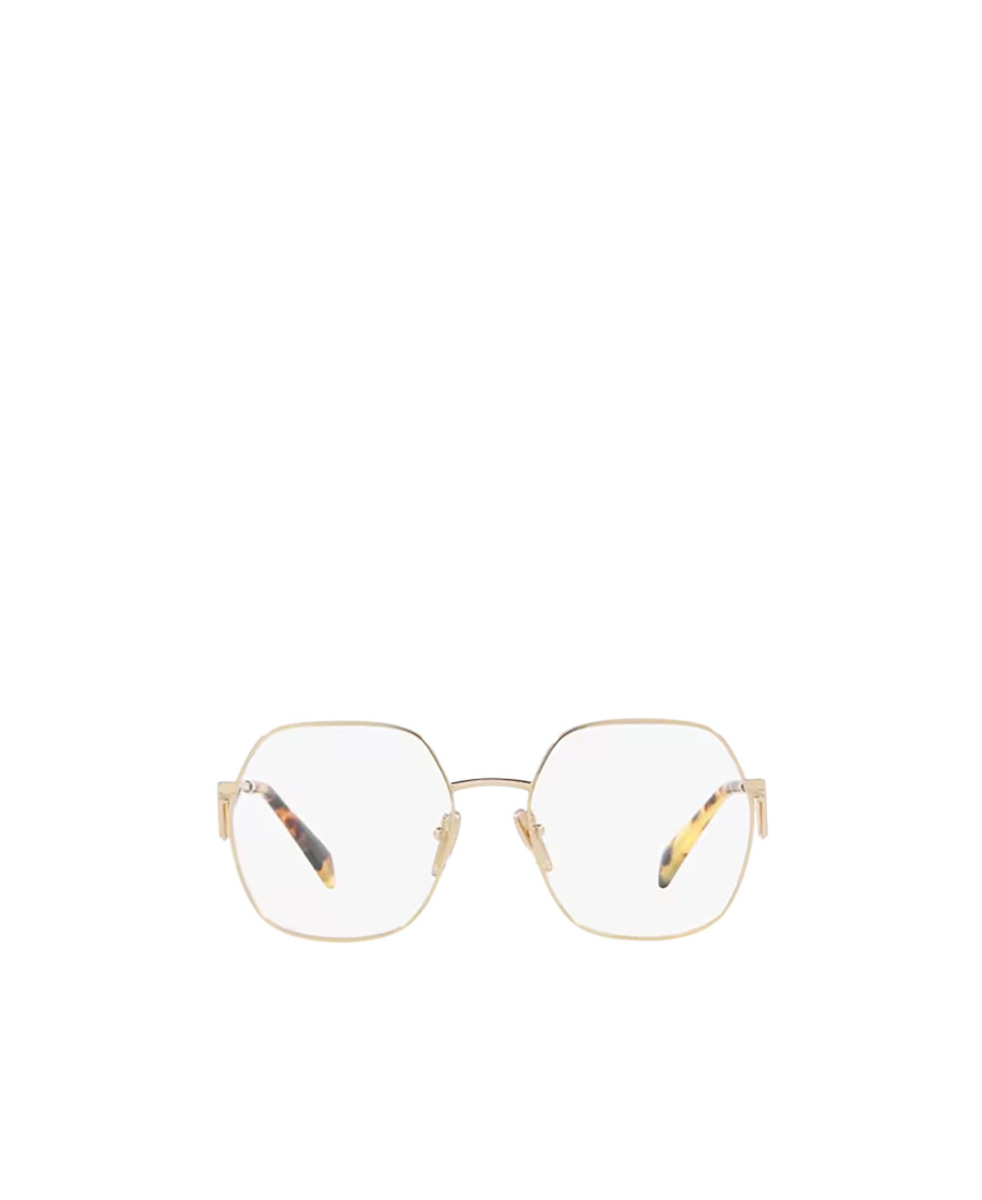 Prada Triangle-logo Glasses In White
