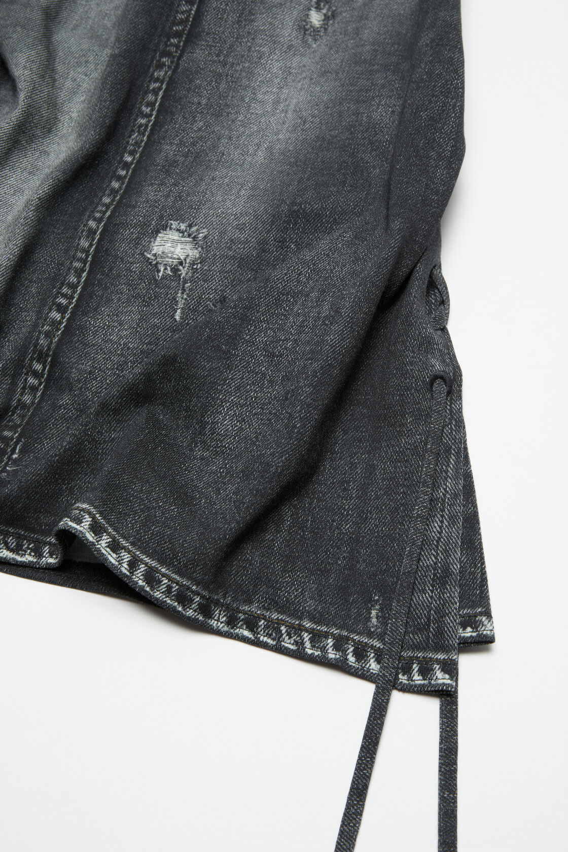 ACNE STUDIOS DENIM-PRINT TANK TOP