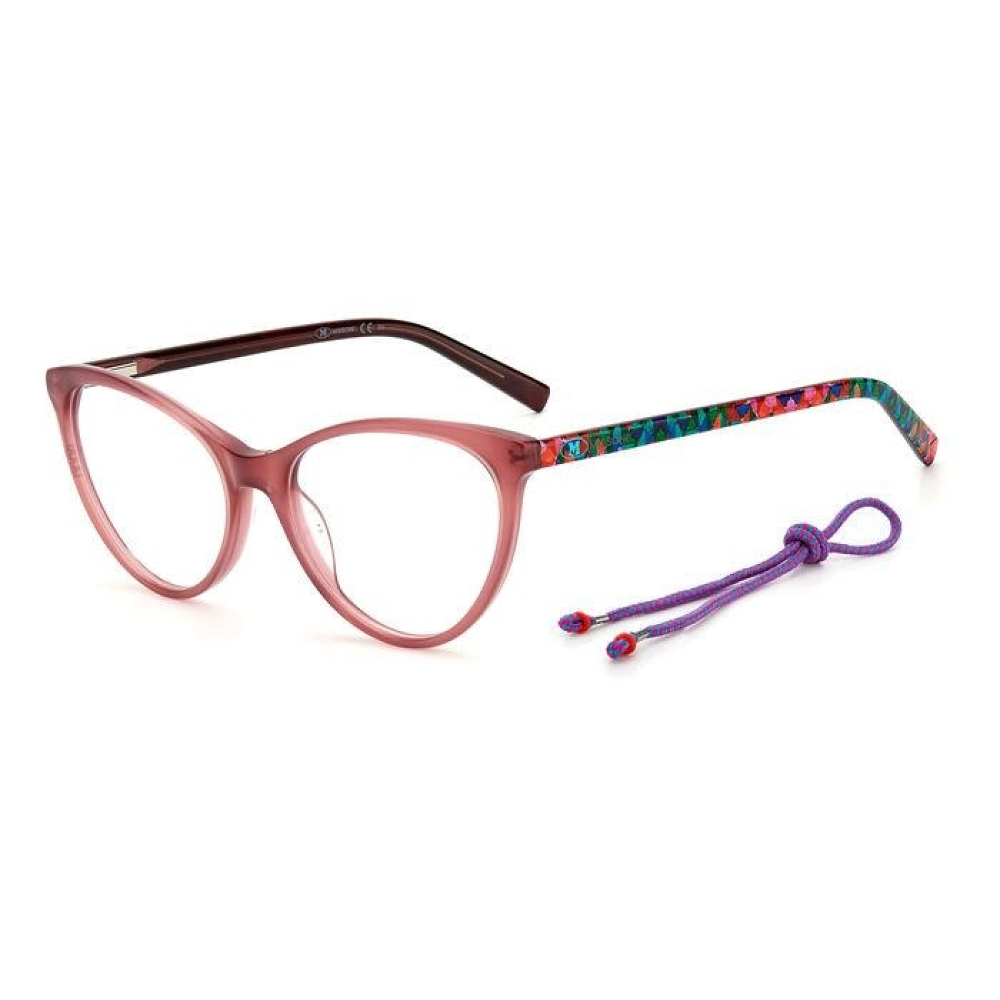 Shop Missoni Logo Flat Mirror In Pink