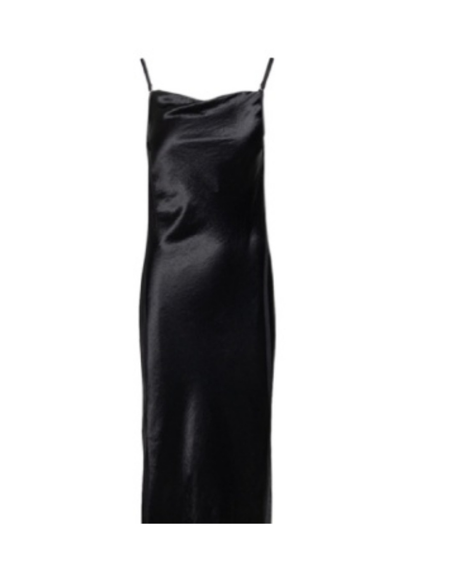 Ann Demeulemeester Double Shoulder Dress Dress In Black