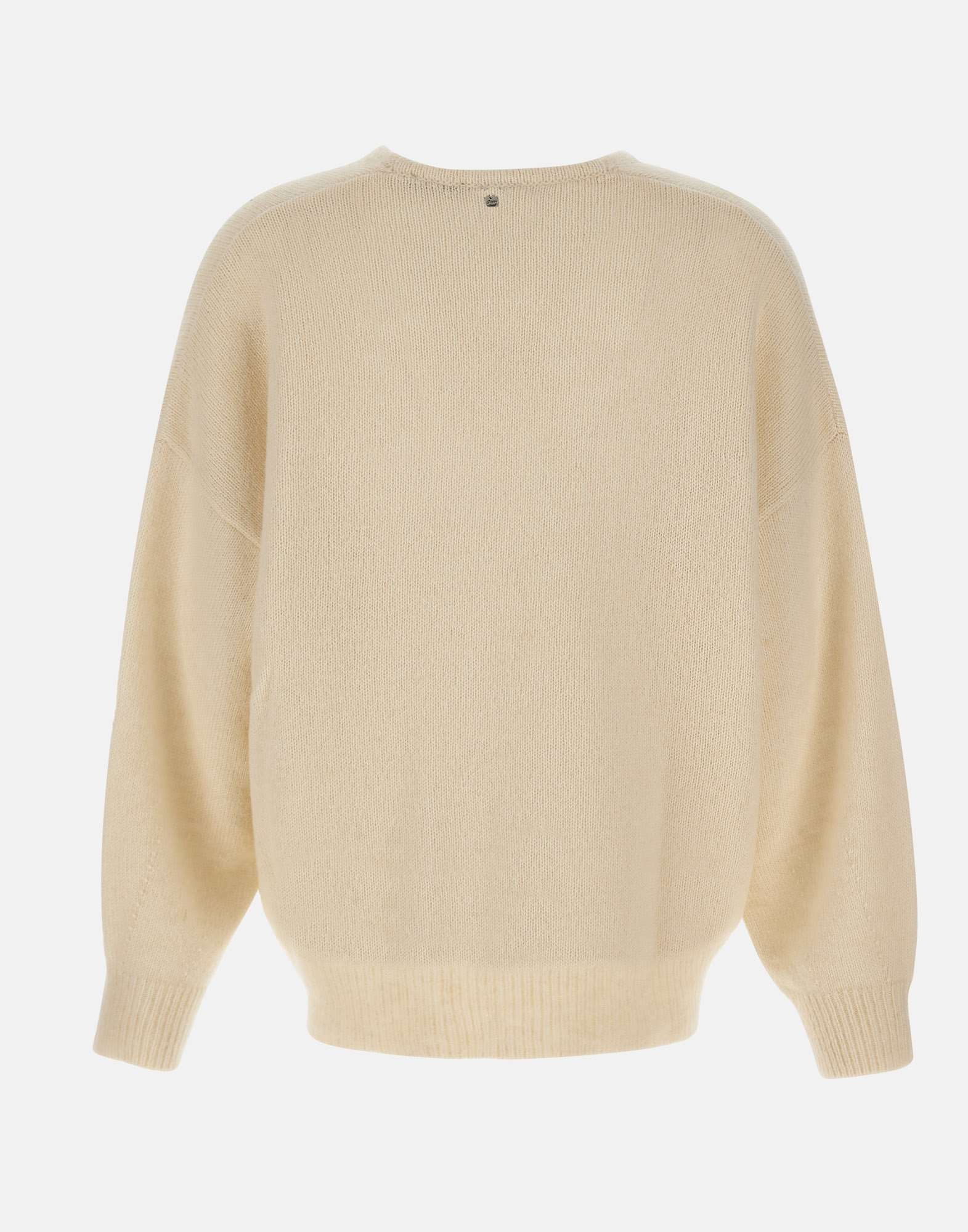 Hugo Boss Long-sleeved Sweater In Neutral