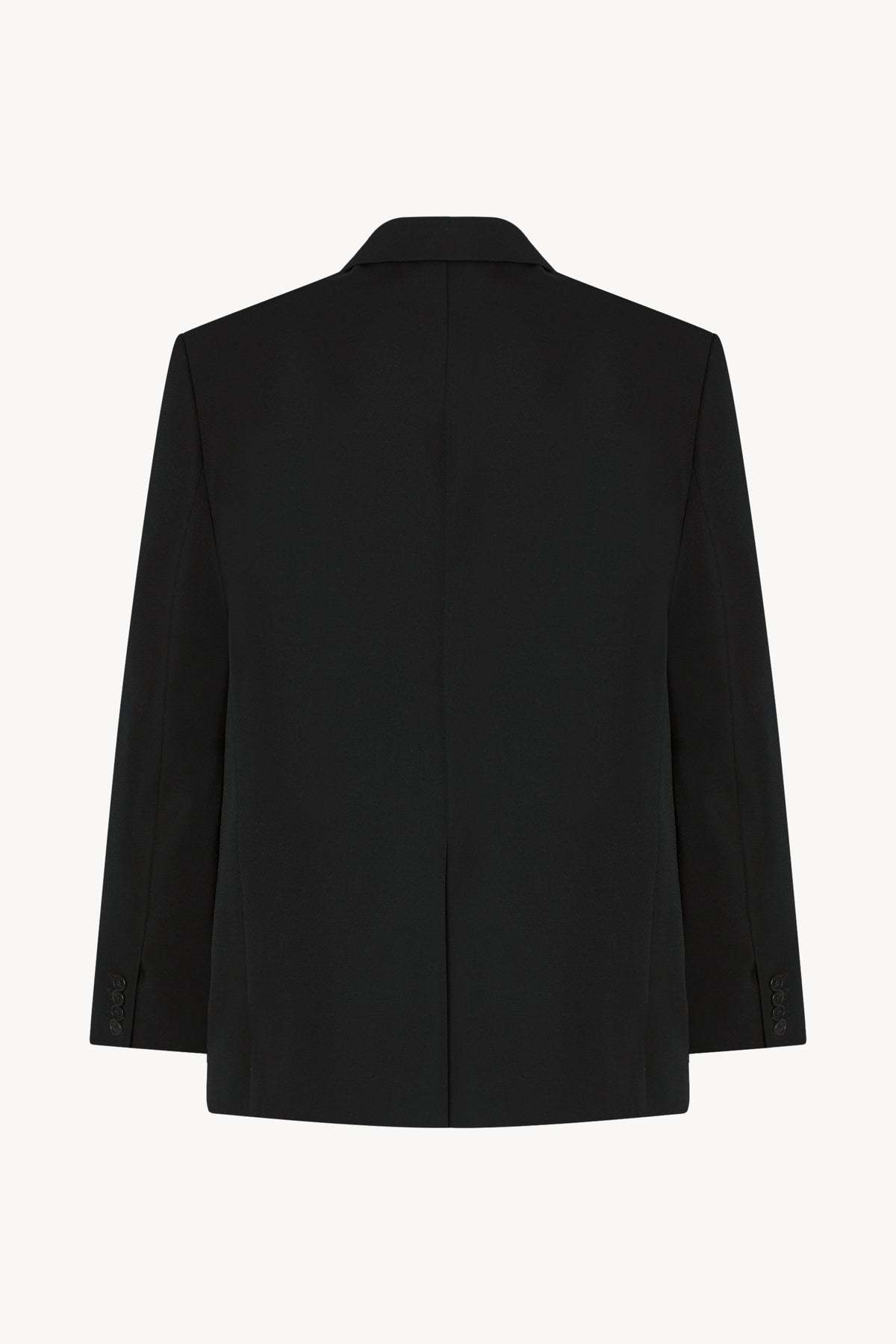 The Row Caelum Jacket In Virgin Wool In Black