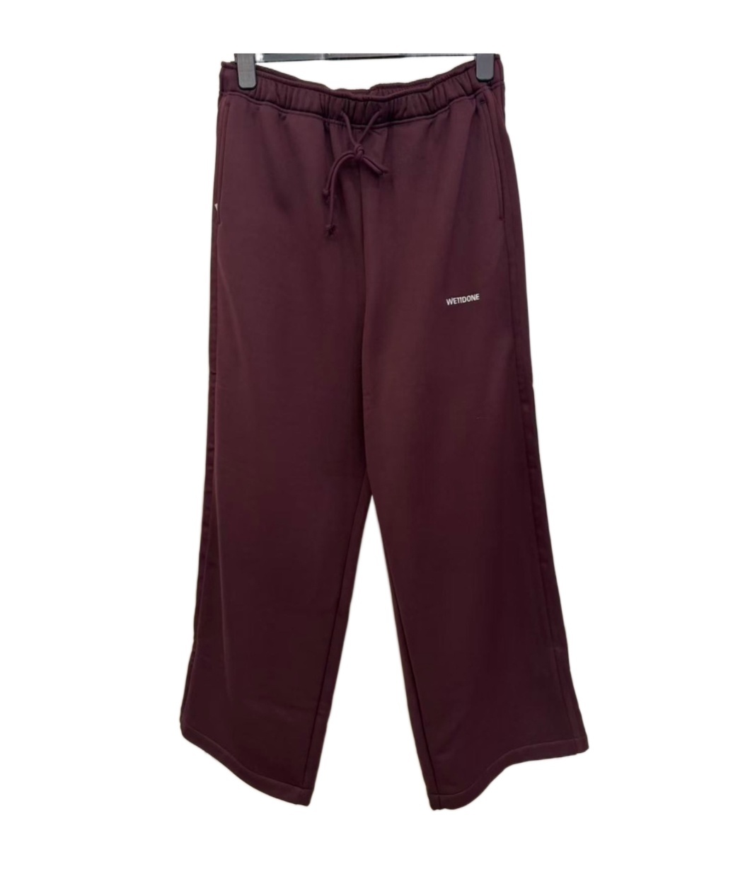 We11 Done Elastic Waist Casual Pants In Red