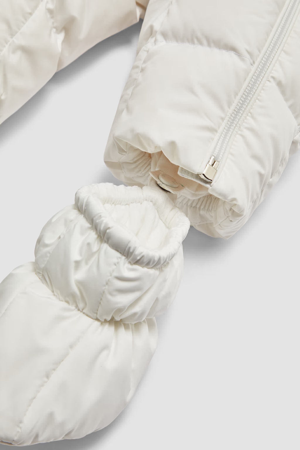 Moncler Indro One-piece Down Jacket In White