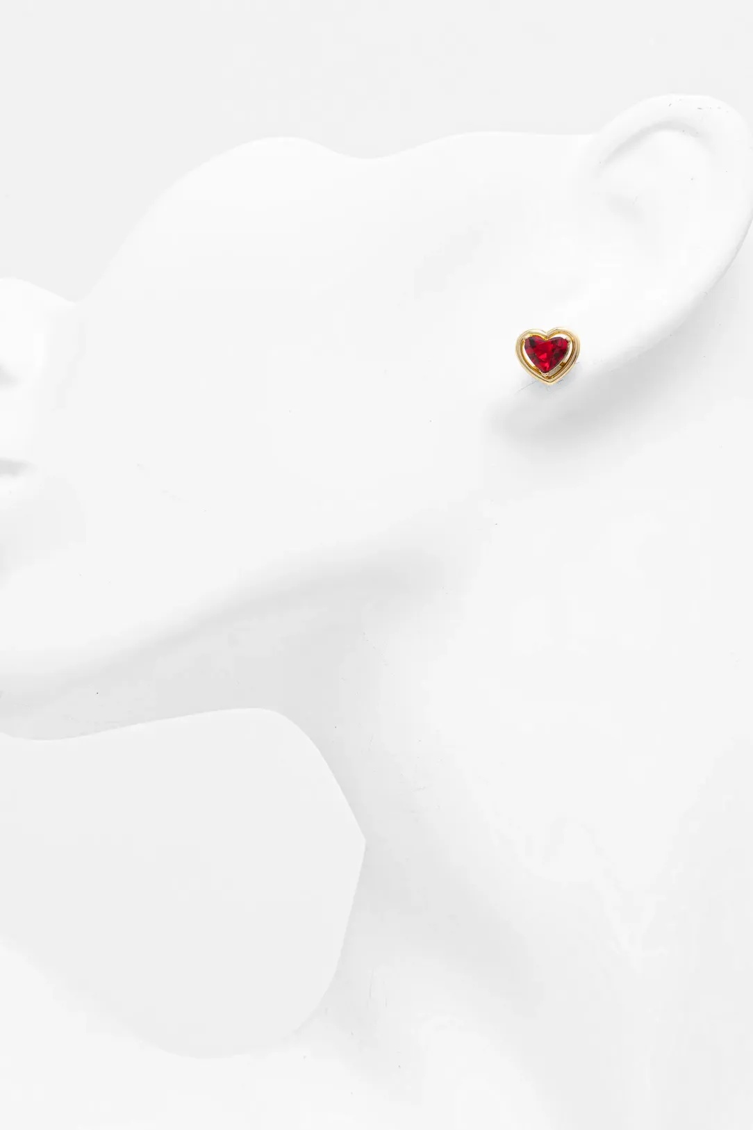 COACH HEART-SHAPED EARRINGS
