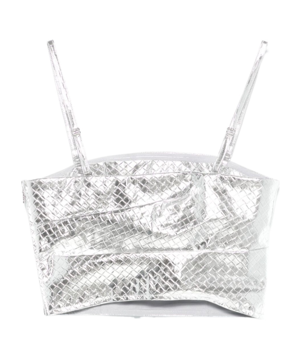 ROTATE BIRGER CHRISTENSEN DRAPED BRAIDED TOP