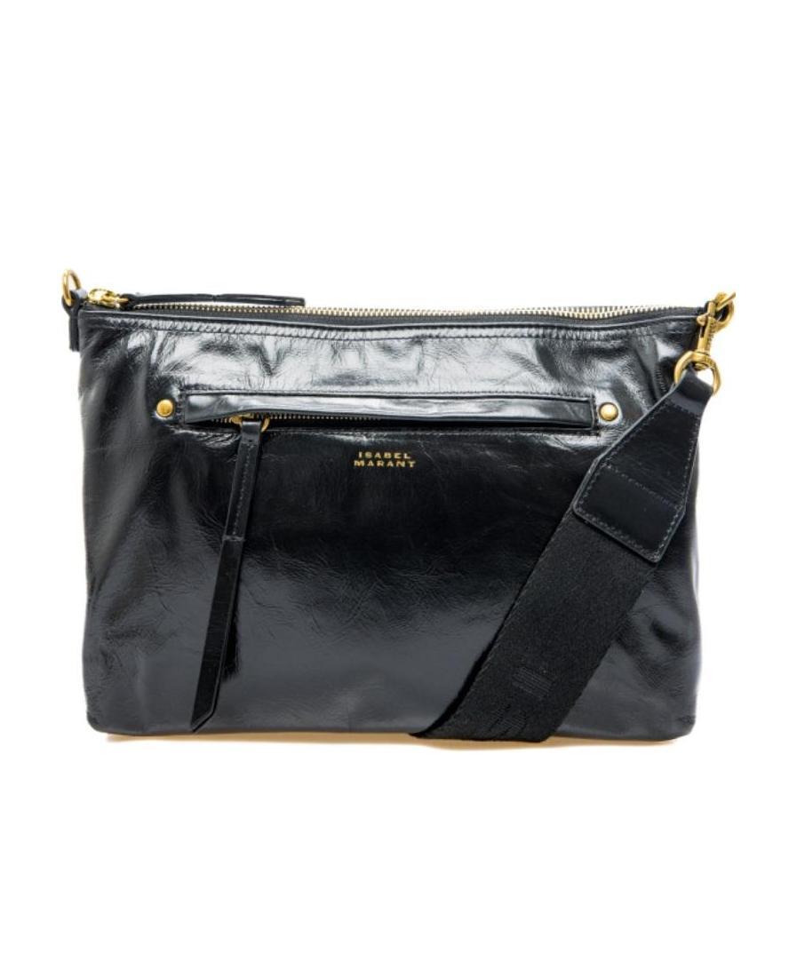 Isabel Marant Nessah Crossbody Bag In Black