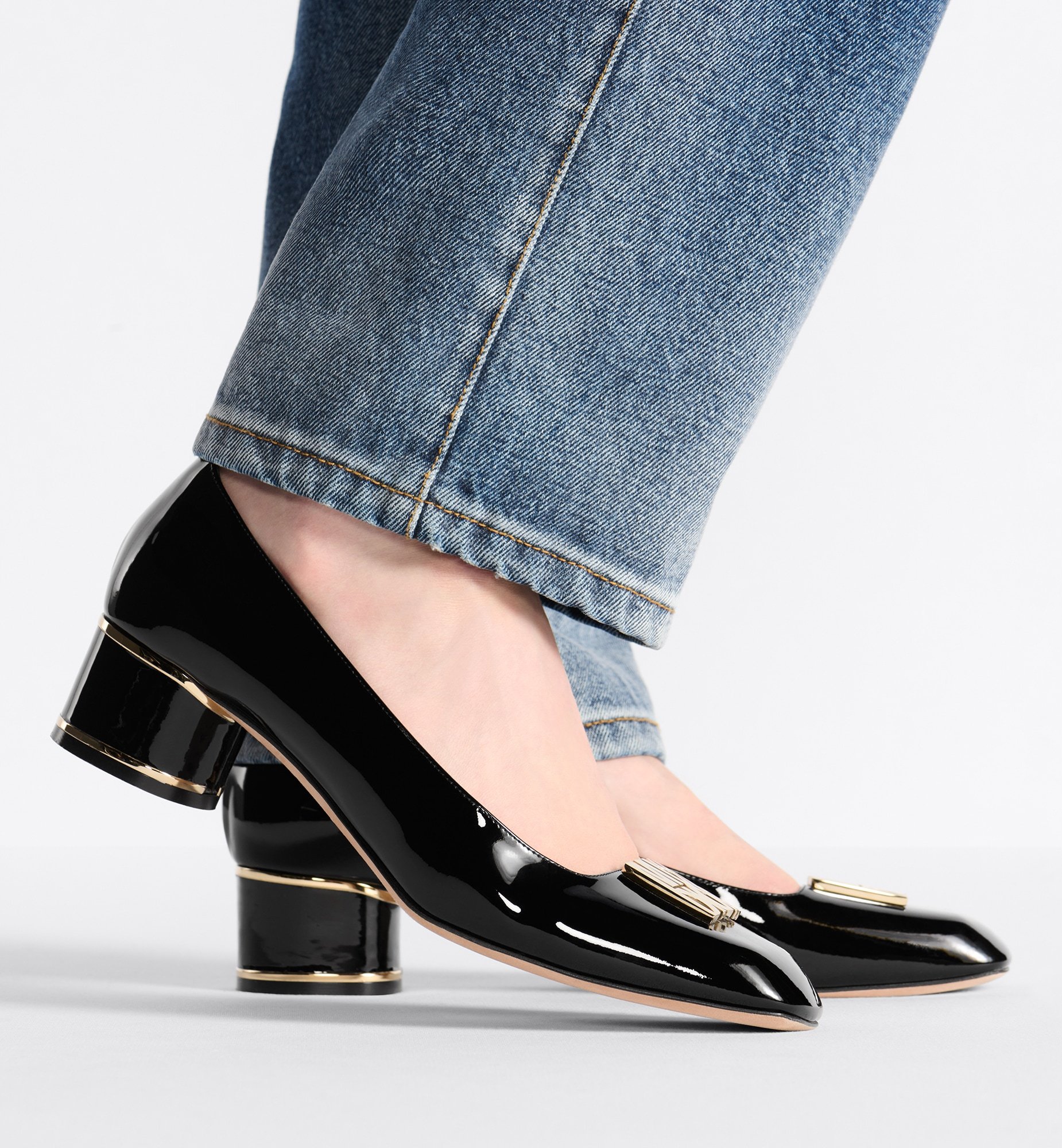Shop Dior Miss Pump In Black