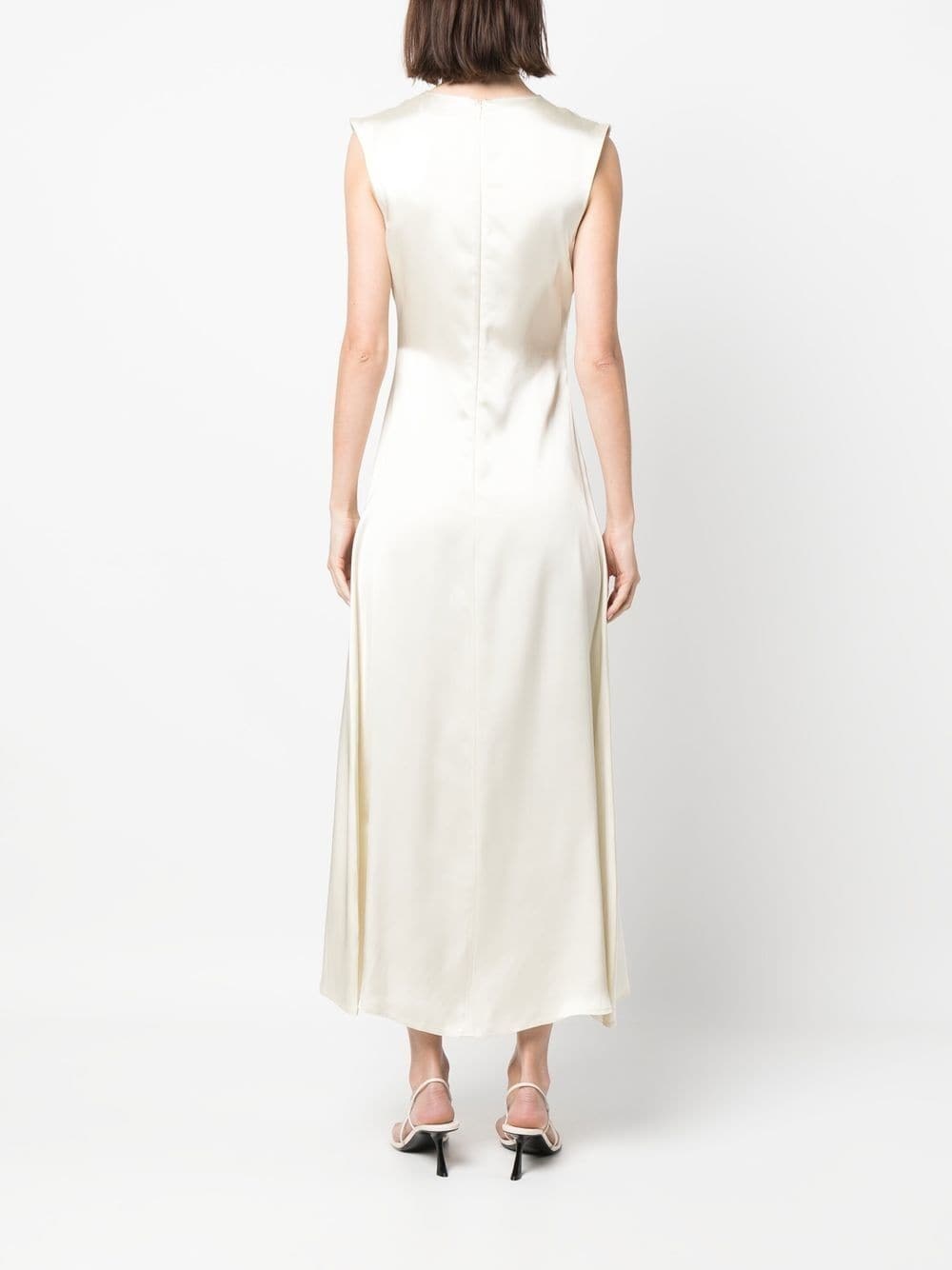 LOULOU STUDIO ROUND NECK DRESS