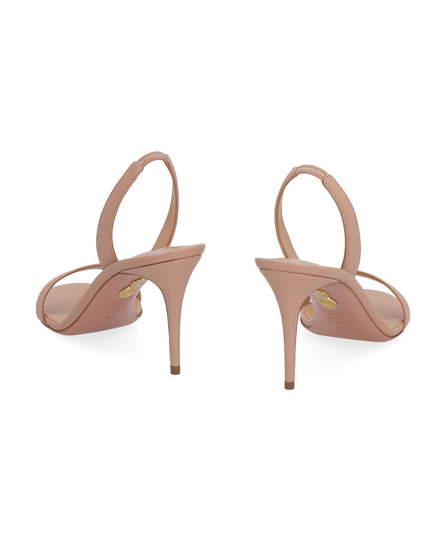 Aquazzura So Nude 105 Sandals In Nude