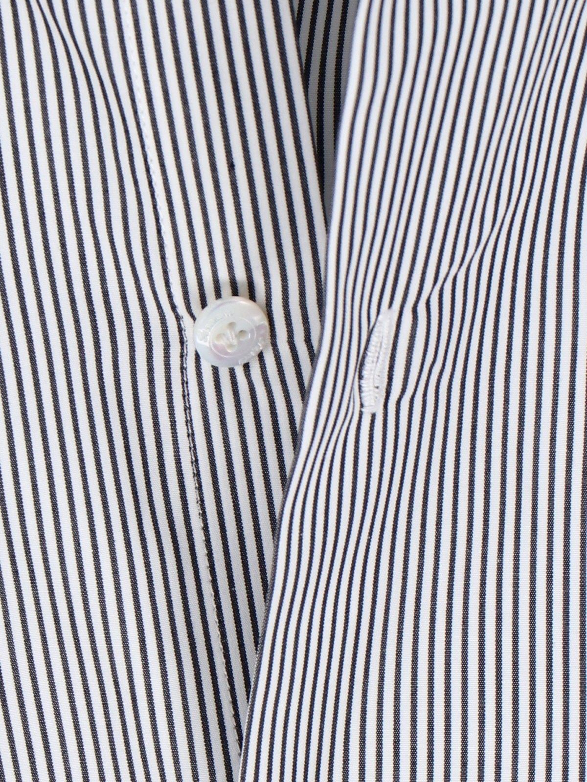 Shop Finamore 1925 Napoli Finamore 1925 Striped Dress Shirt In Gray