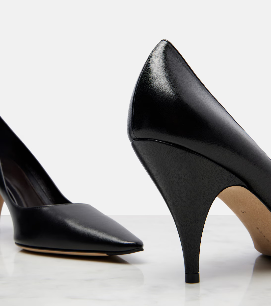 The Row Pointed High Heels In Black