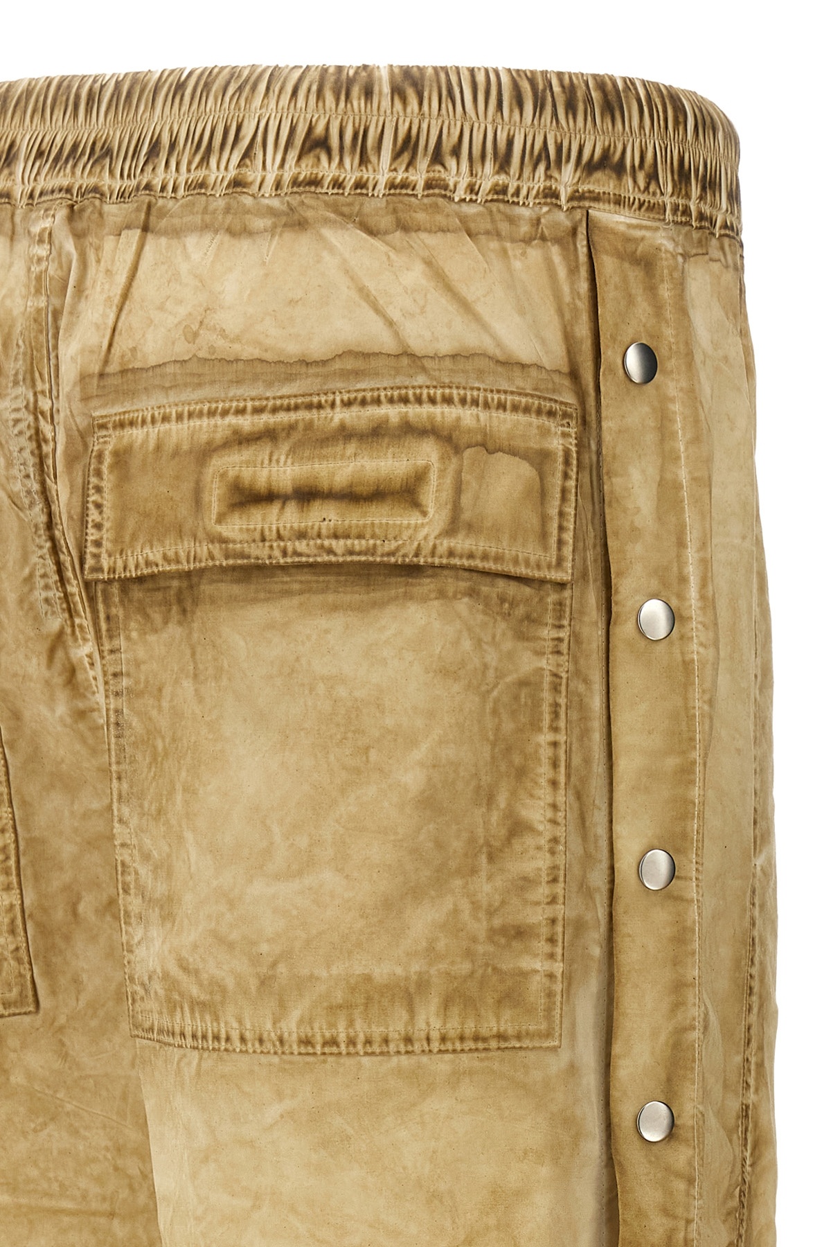 Rick Owens Drkshdw Drawstring Casual Pants In Nude
