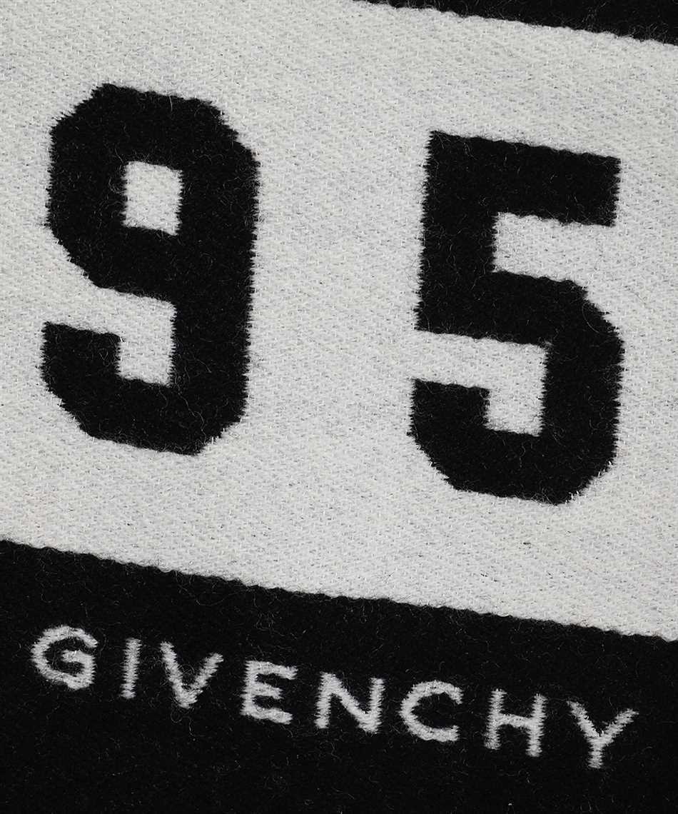 Givenchy Logo Scarf In Black