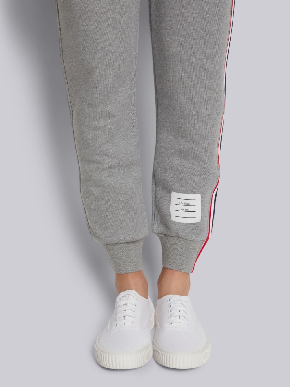 THOM BROWNE CLASSIC LOOPBACK STRIPE SWEATPANTS 