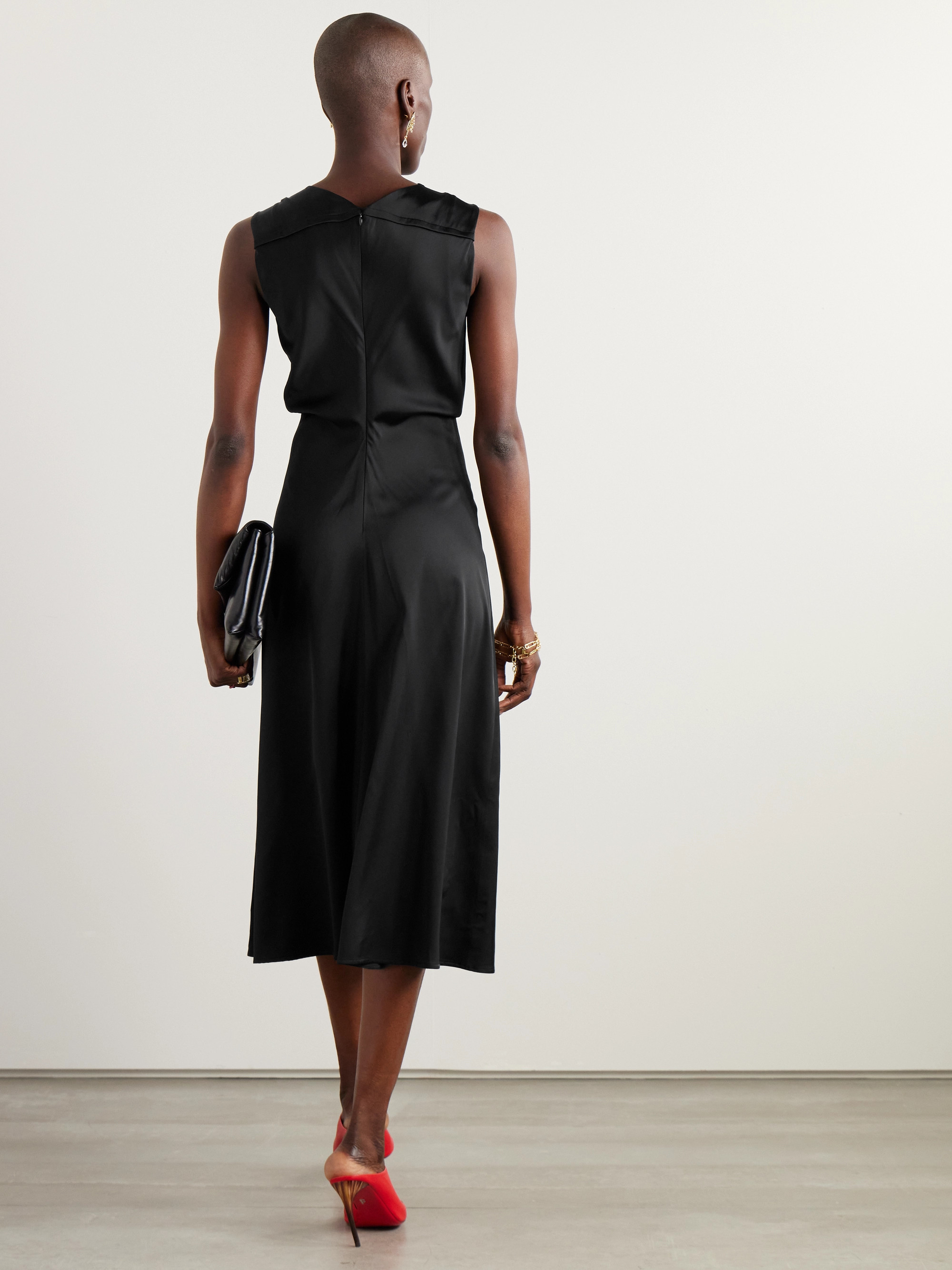 PROENZA SCHOULER ELLA MIDI DRESS 