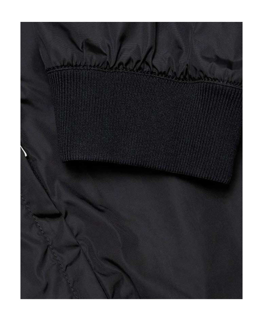 Gucci Logo Baseball Jacket In Black