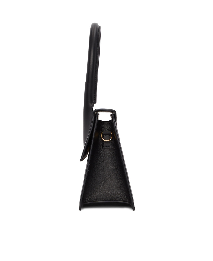 Jacquemus Le Grand Chiquito Bag Leather Large In Black