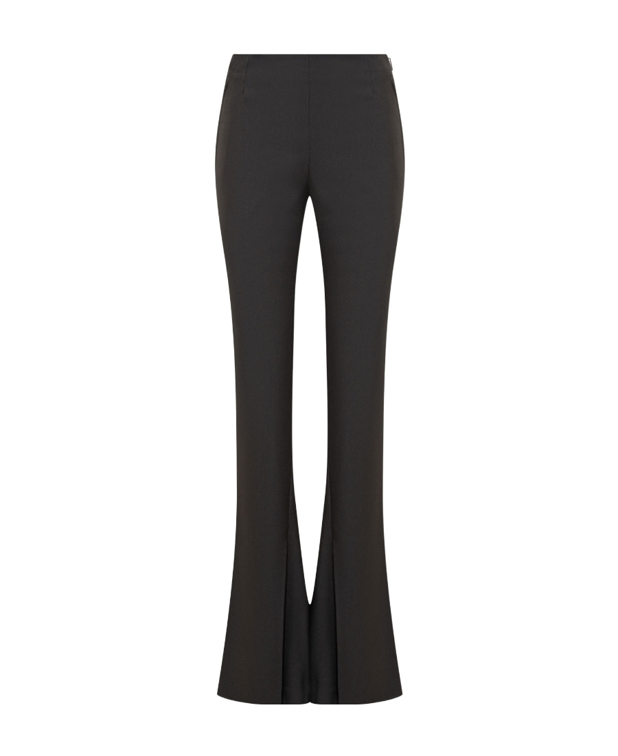 Ambush Tailored-cut Flared Trousers In Black
