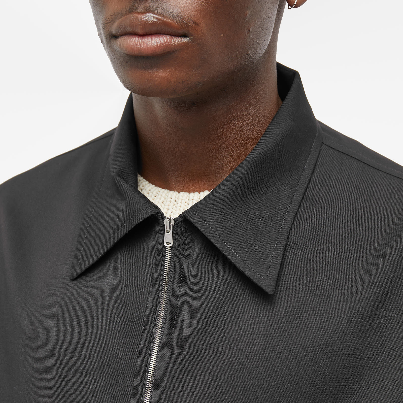Our Legacy Jacket With Collar In Black