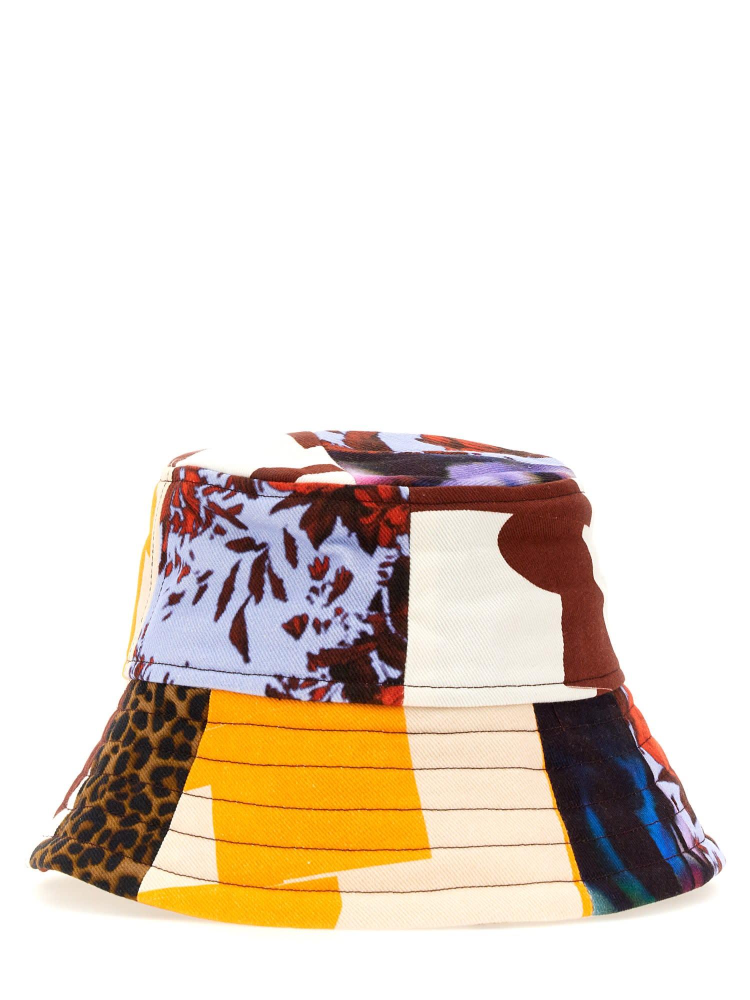 Dries Van Noten Sombrero - Rojo Oscuro In Multicolor