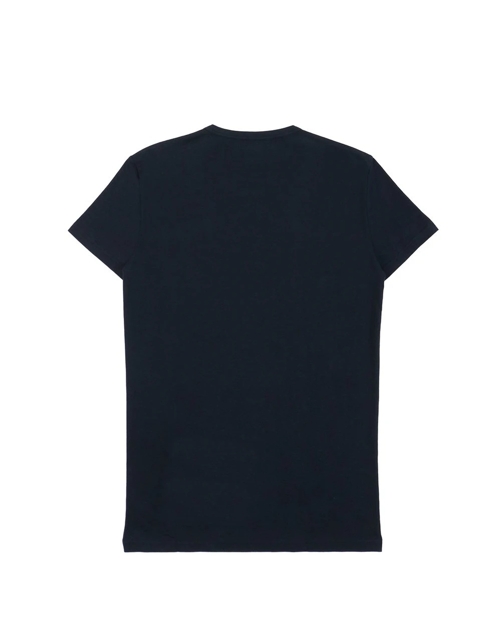 EMPORIO ARMANI ROUND COLLAR LOGO T-SHIRT