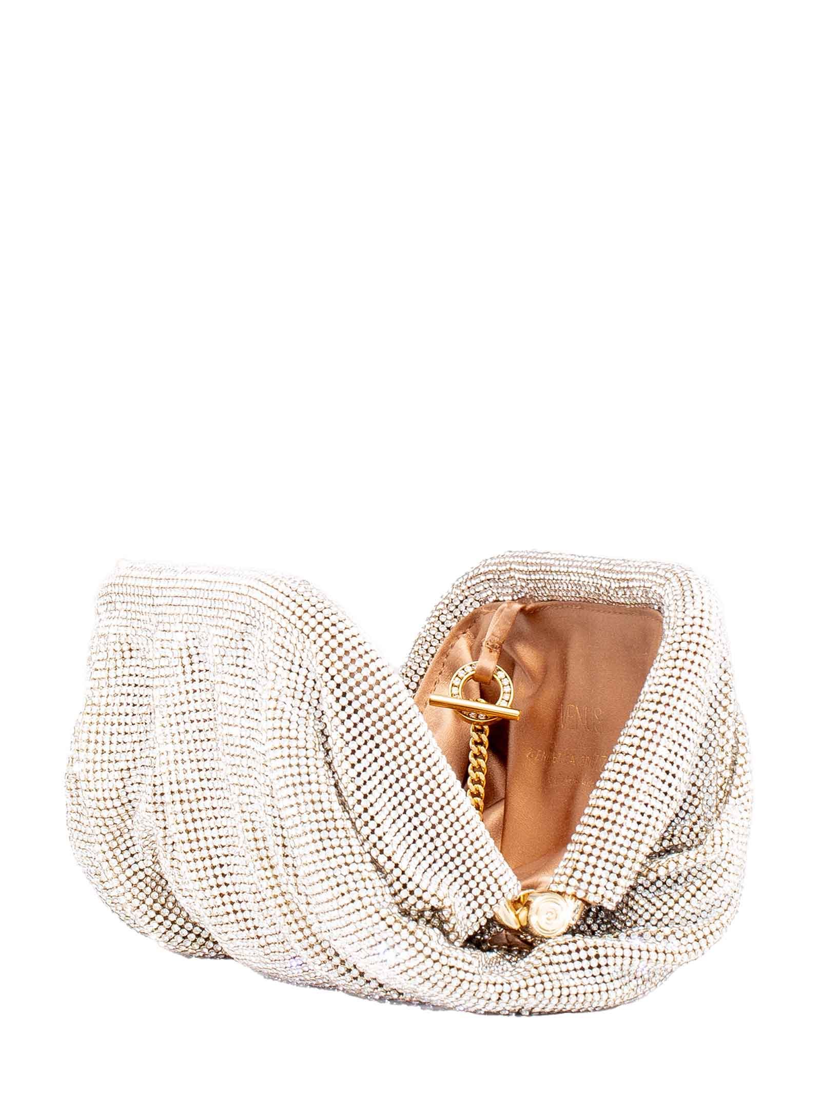 Benedetta Bruzziches Benendetta Bruzziches Venus La Petite Clutch In White
