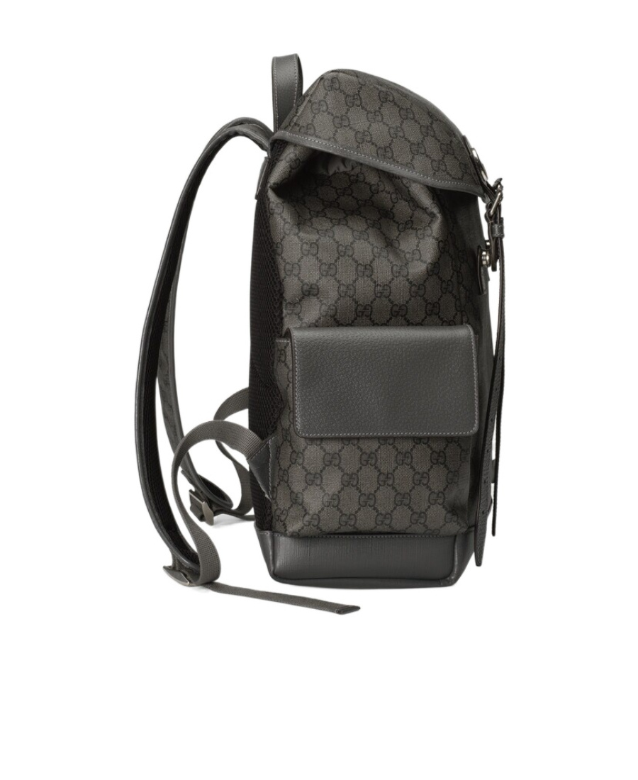 Gucci Ophidia Gg Medium Backpack In Gray