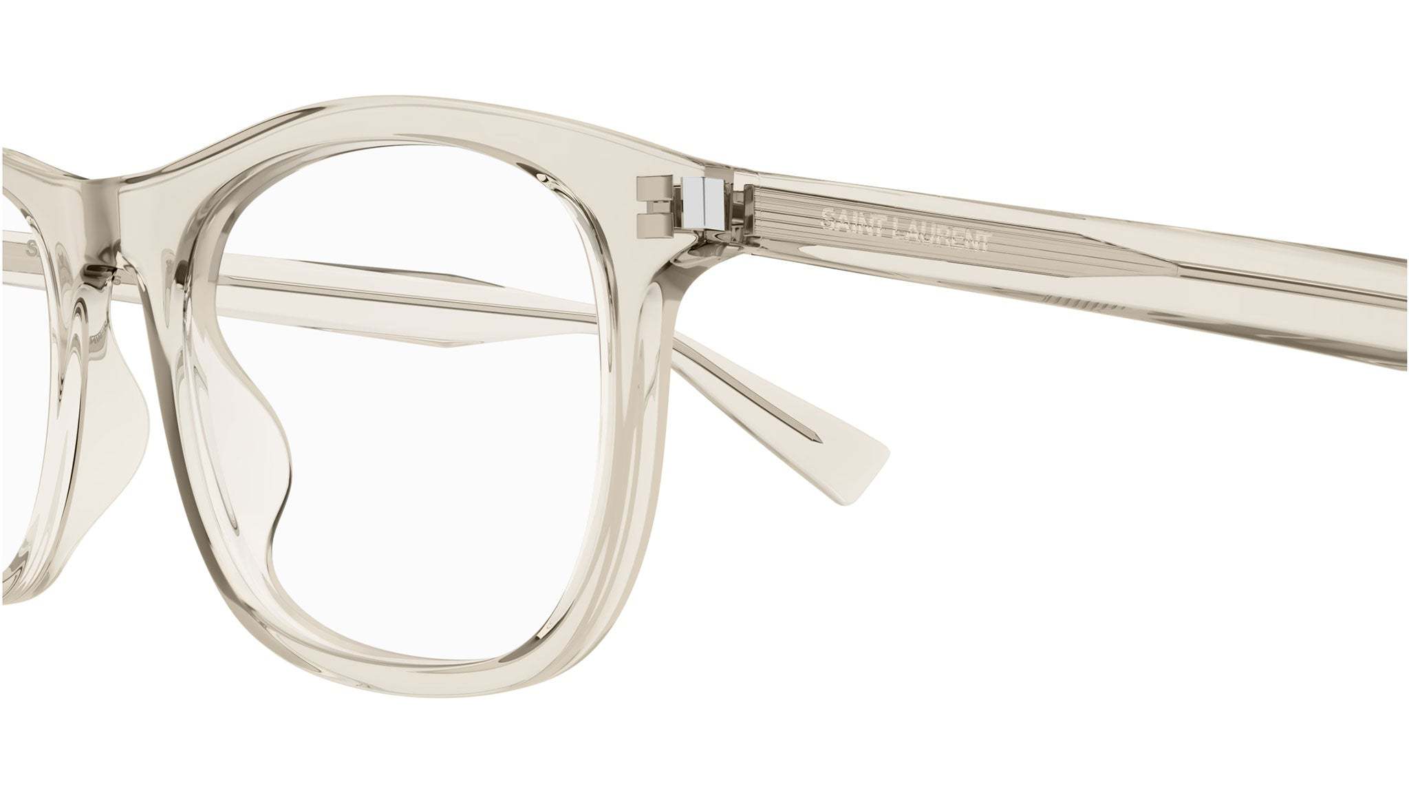 Saint Laurent Optical Frames With Lettering Details